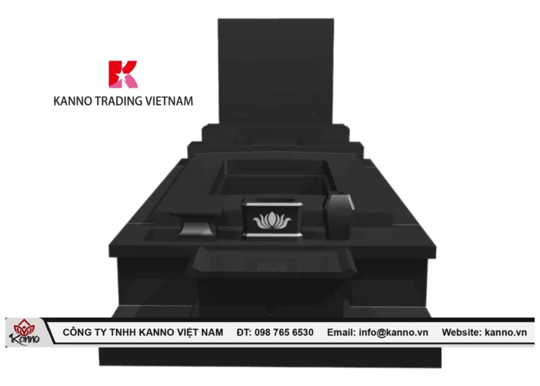 Báo Giá Mộ Đá Granite Đen Ấn Độ Chính Hãng Tại Kanno Năm 2024