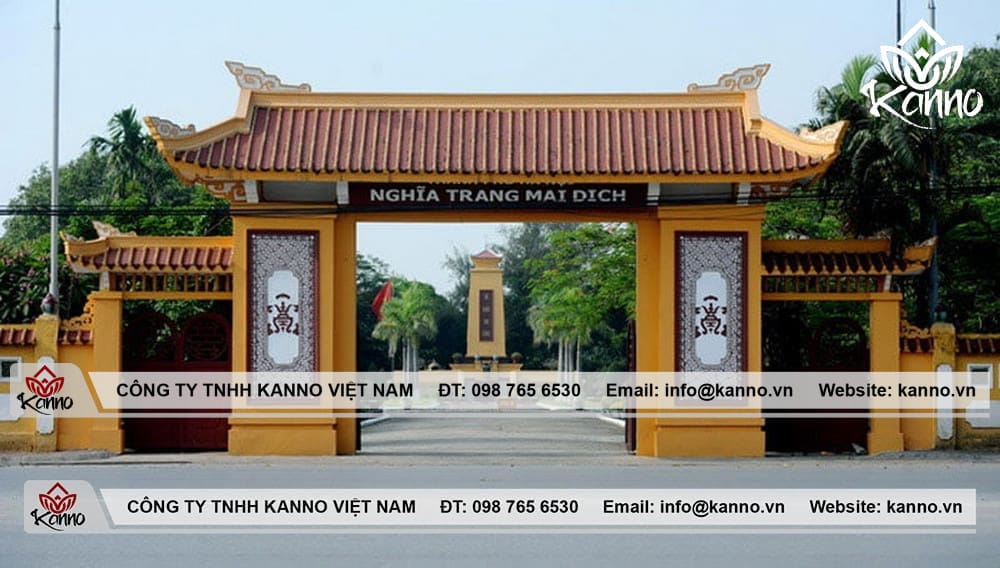 Toàn cảnh Nghĩa trang Mai Dịch Hà Nội