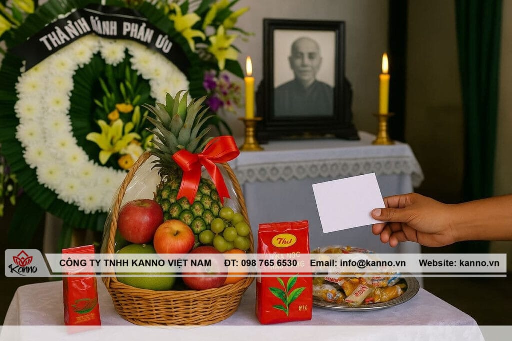 Những lễ vật thường dùng khi phúng viếng đám ma Những lễ vật thường dùng khi phúng viếng đám ma Hình ảnh Những lễ vật thường dùng khi phúng viếng đám ma - Kanno Việt Nam