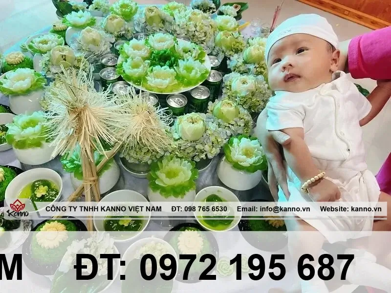Cúng đầy tháng bé trai: Nghi thức, lễ vật và văn khấn chi tiết Cúng đầy tháng bé trai: Nghi thức Hình ảnh Cúng đầy tháng bé trai: Nghi thức, lễ vật và văn khấn chi tiết - Kanno Việt Nam