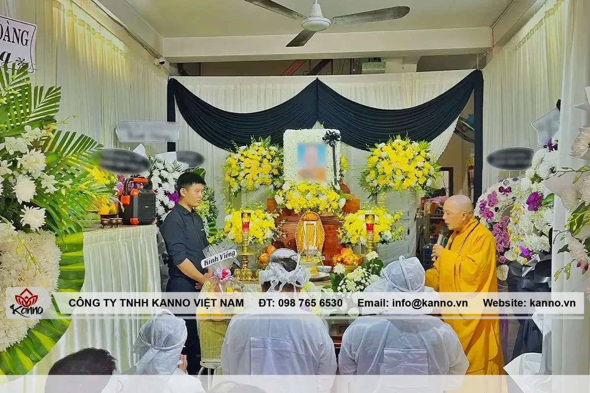 Nghi thức đám tang theo phong tục Việt Nam. 