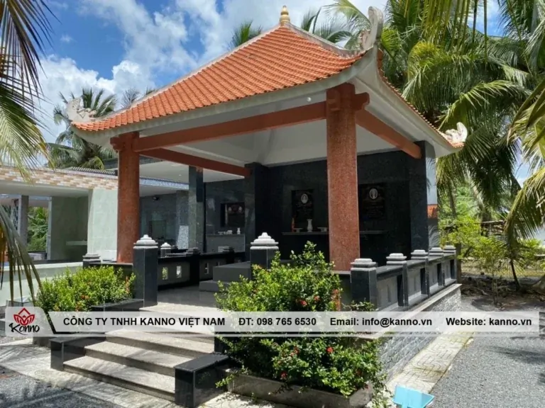 Những công trình nhà mồ mang đậm bản sắc văn hóa tâm linh của người dân Miền Tây