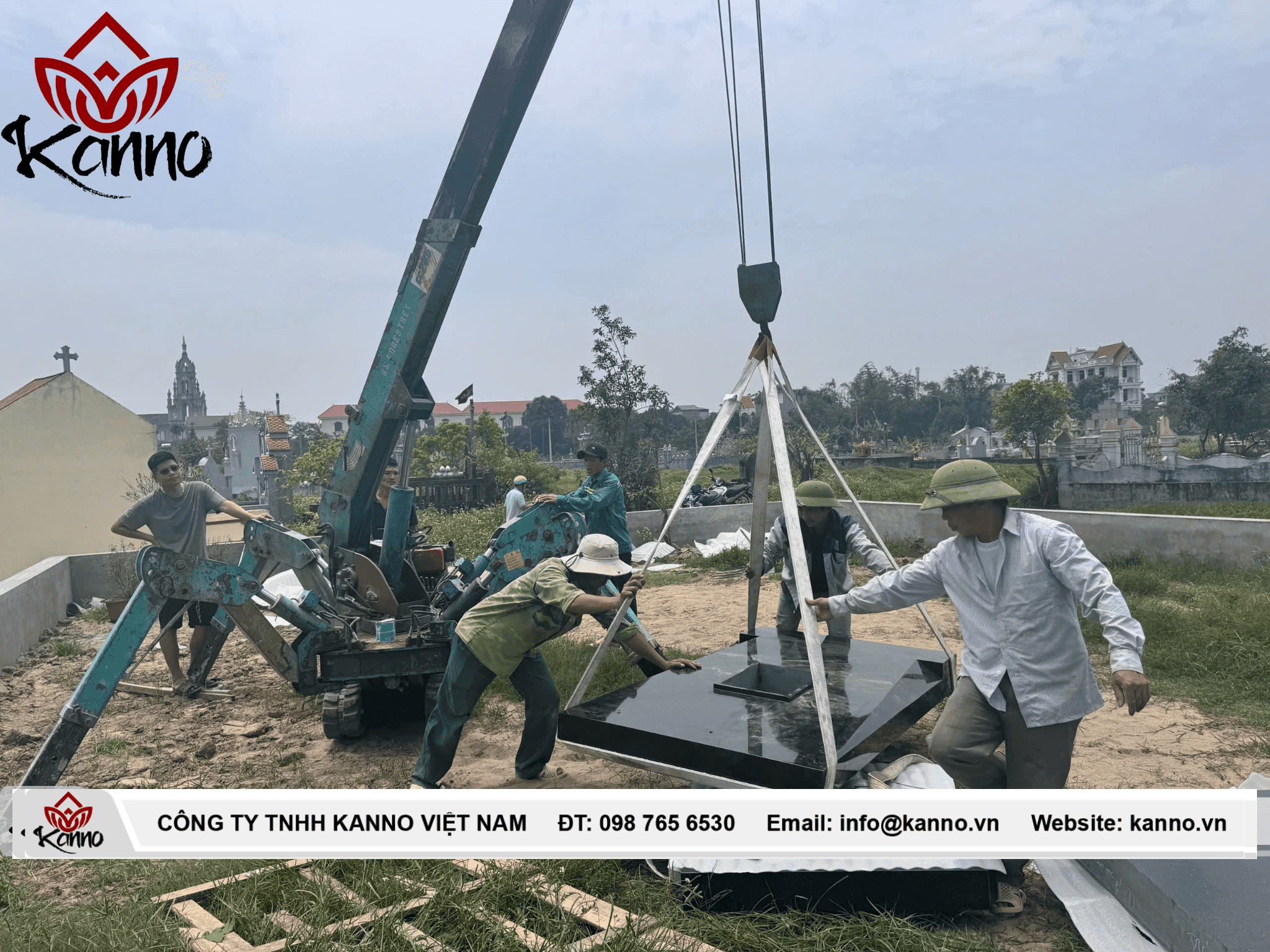 Hình ảnh thi công thực tế của đội ngũ Kanno Việt Nam