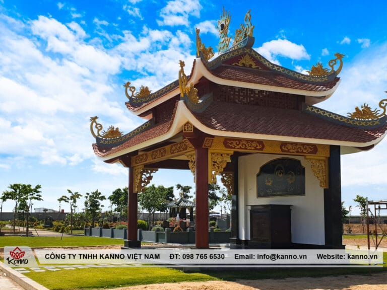 Xây nhà mồ ở Trà Vinh – Kết hợp nghệ thuật & phong thủy