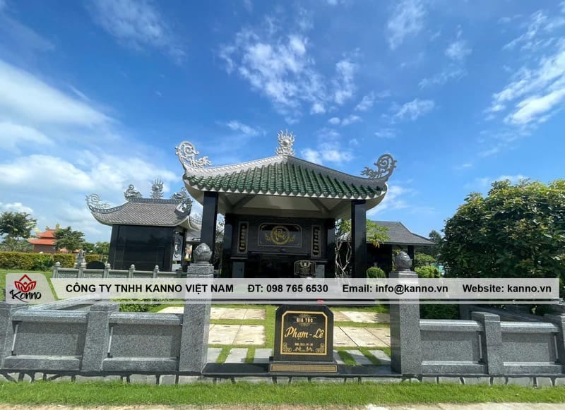 Xây nhà mồ tại Bình Phước – Sang trọng, đẳng cấp gia tộc