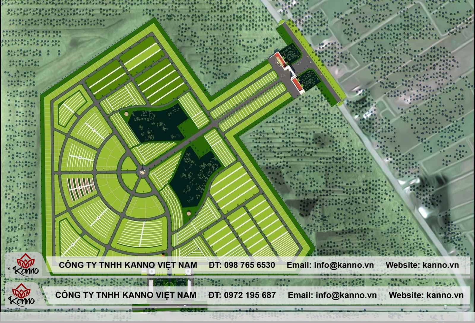 Hoa viên nghĩa trang Thiên Thu Cà Mau – Dự án tâm linh hiện đại Hoa viên nghĩa trang Thiên Thu Cà Mau tongquan hoavienthienthu camau Kanno Việt Nam