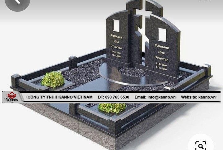 Hình ảnh Top 10 mẫu mộ đá đẹp nhất 2025 - Chuẩn phong thủy, bền vững & tối giản - Kanno Việt Nam