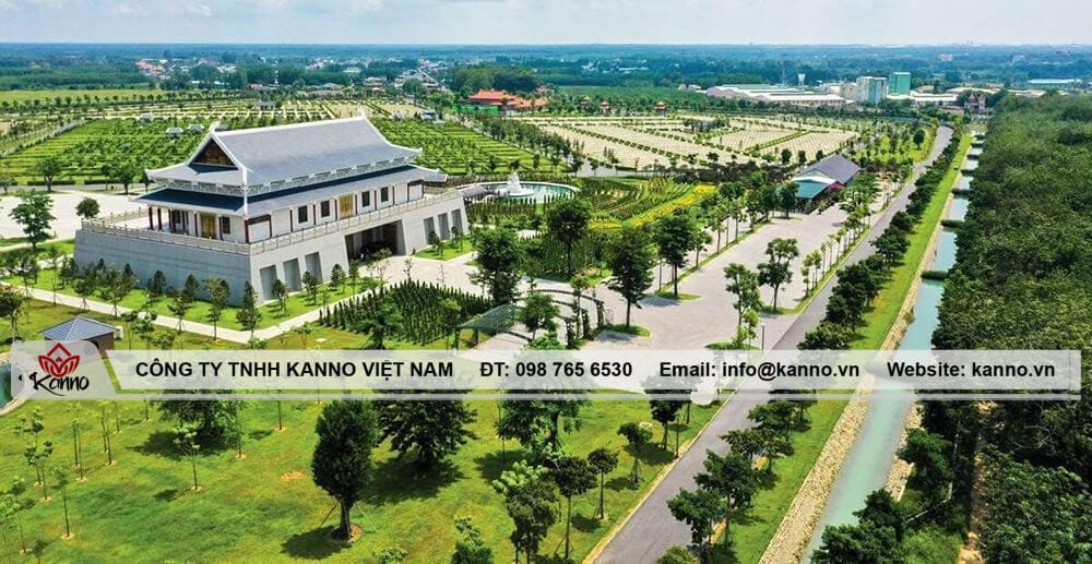 Mộ đá granite đen tại Sala Garden mộ đá granite đen tại Sala Garden Hình ảnh Mộ đá granite đen tại Sala Garden - Kanno Việt Nam