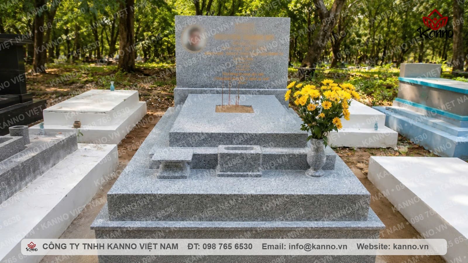 Tận cảnh công trình Mộ đá Trắng tại Bình Dương
