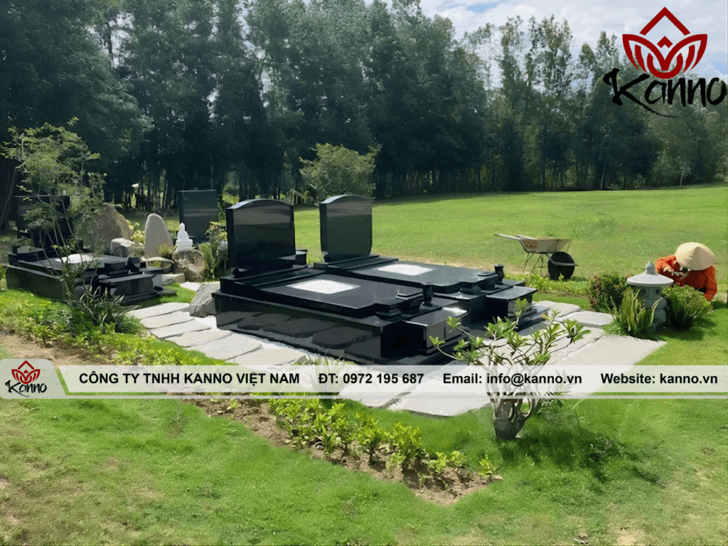 Mộ Đá Granite Thổ Táng (Nhất Táng) – Mẫu & Kích Thước