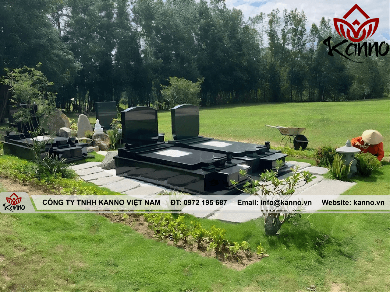 Mộ Đá Granite Thổ Táng (Nhất Táng) – Mẫu & Kích Thước