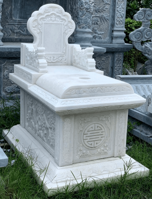 Nên Làm Mộ Bằng Đá Gì? So Sánh Ưu Nhược Điểm Từng Loại Đá nên làm mộ bằng đá gì Hình ảnh mộ đá Marble