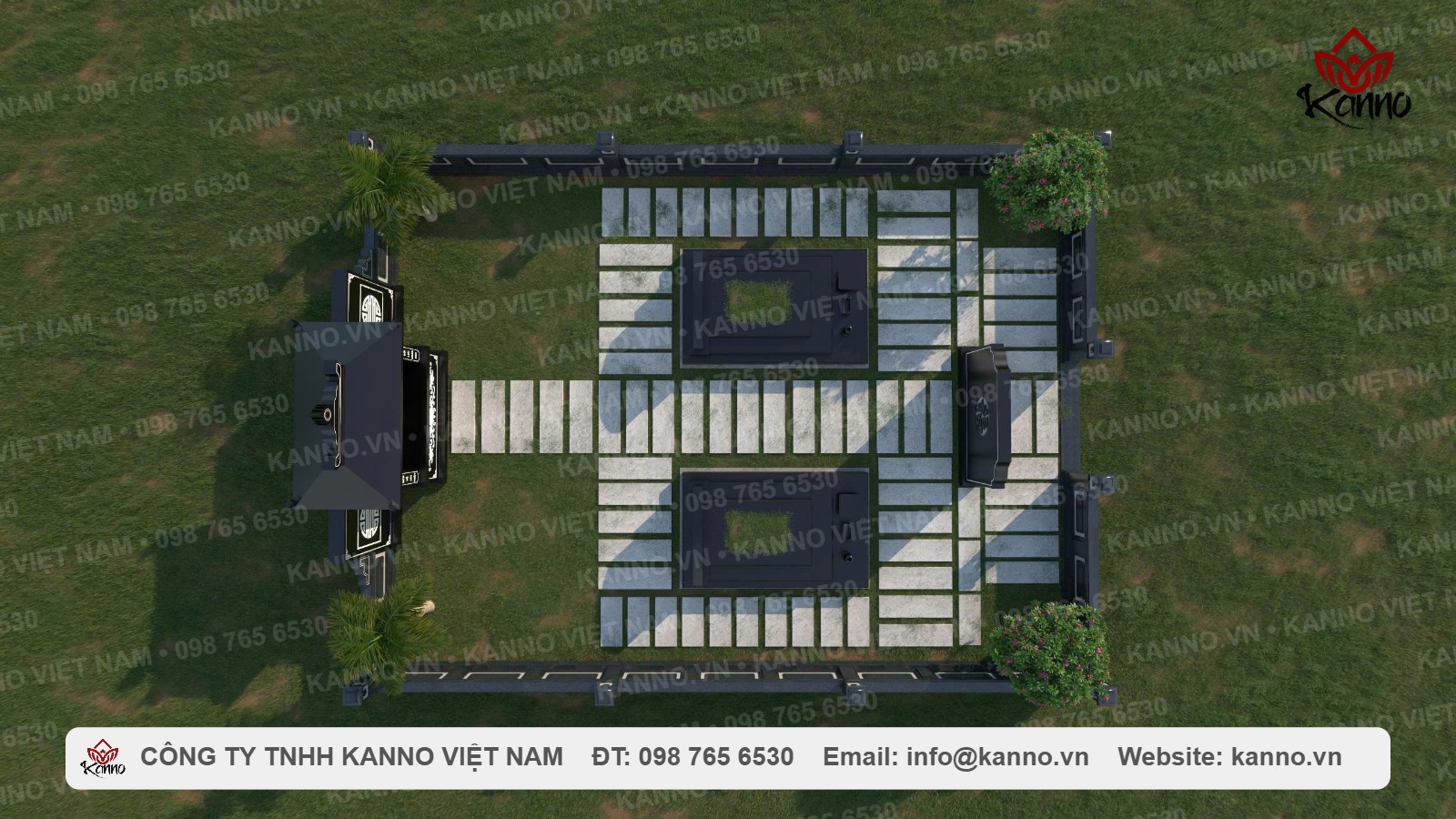 KV01 Two-Grave Indian Black Granite Family Memorial Plot | KANNO Two-Grave Indian Black Granite Family Memorial Plot KV01 Two-Grave Indian Black Granite Family Memorial Plot