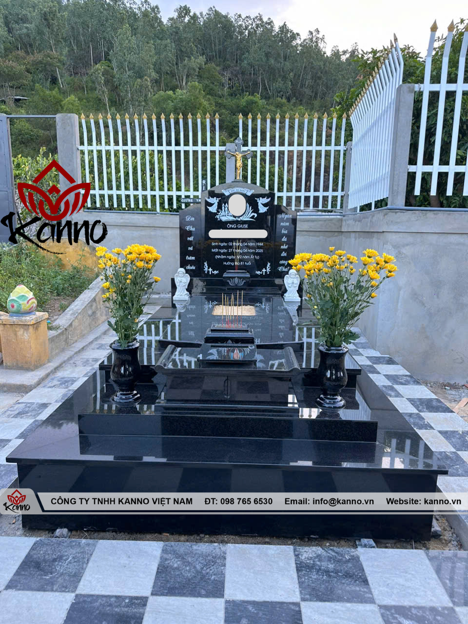 Bia Mộ Đá Granite – Mẫu, Kích Thước & Cách Chọn bia mộ đá granite