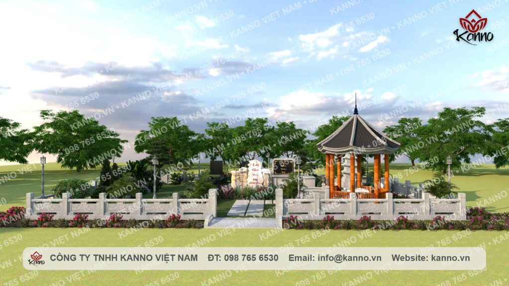 Khuôn Viên Mộ Gia Tộc Cao Cấp – Thiết Kế Cảnh Quan Sân Vườn